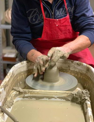 Foto del corso lavorazione e decorazione della creta