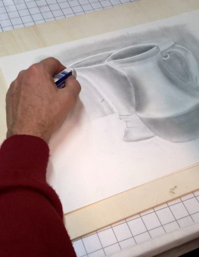 Foto del corso di disegno e acquerello