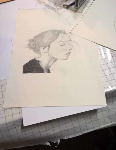 Foto del corso di disegno e acquerello