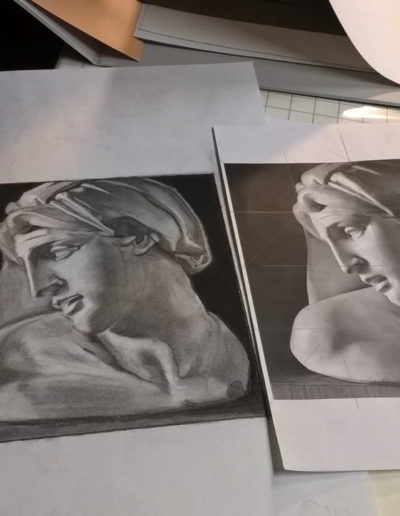 Foto del corso di disegno e acquerello