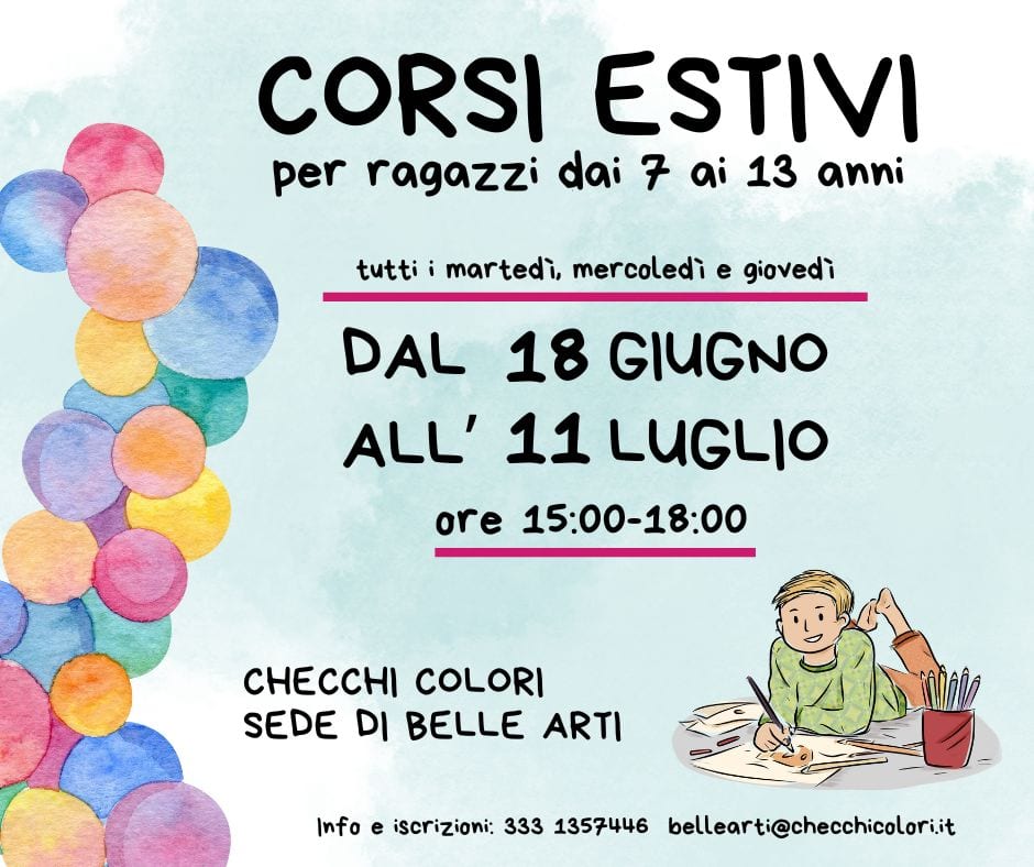 Corsi estivi per ragazzi