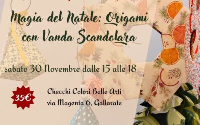 Workshop Natalizio di Origami con Vanda Scandolara: Un’Esperienza Creativa per il Tuo Natale!