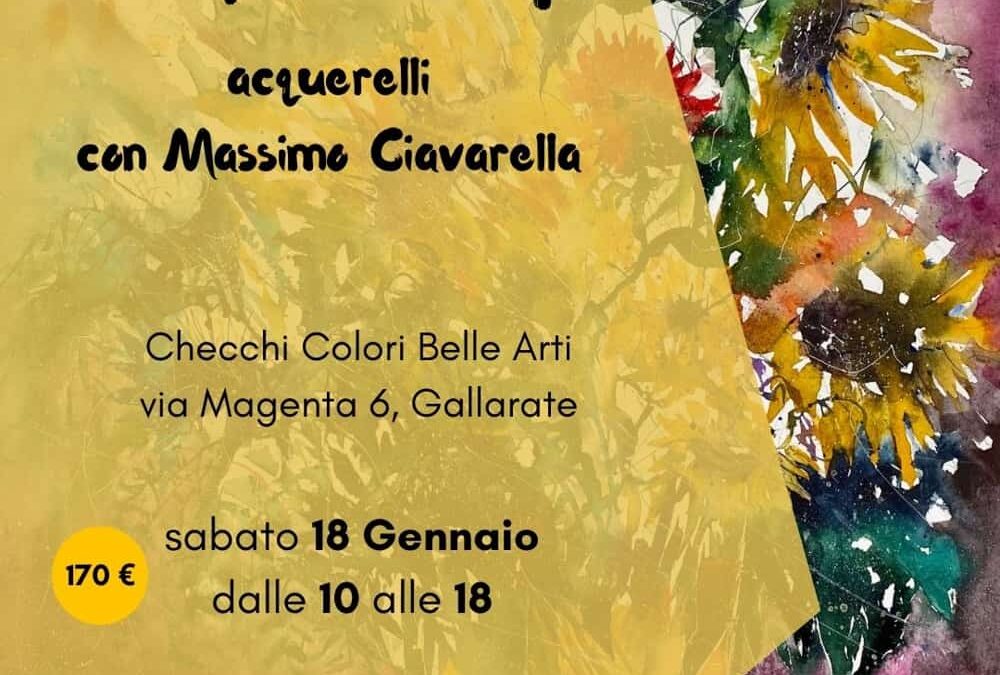 Immergiti nella Magia del Colore con il Workshop di Acquerelli con Massimo Ciavarella