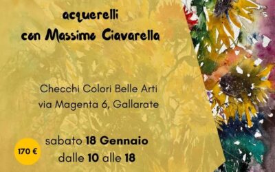 Immergiti nella Magia del Colore con il Workshop di Acquerelli con Massimo Ciavarella